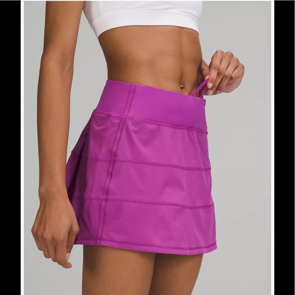 lululemon athletica Dresses & Skirts - LULULEMON Pace Rival Mid-Rise Skirt Tall NWT